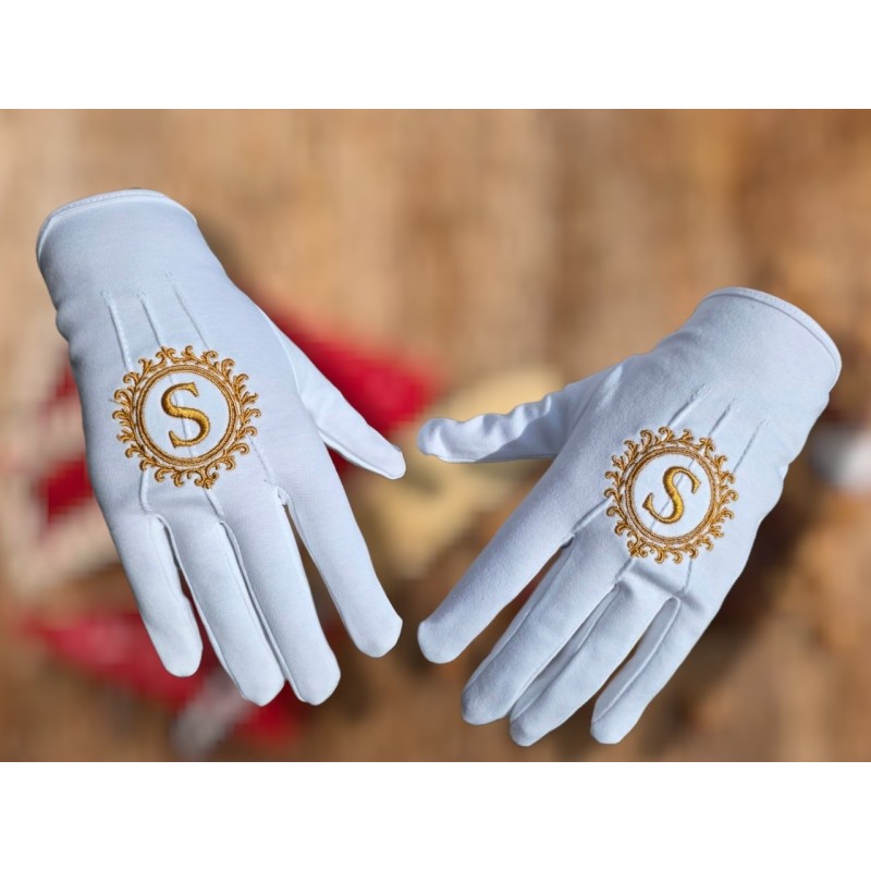 Geborduurde Handschoenen