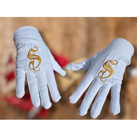 Geborduurde Handschoenen