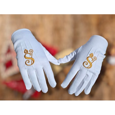 Handschoenen Geborduurd