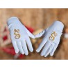Handschoenen Geborduurd